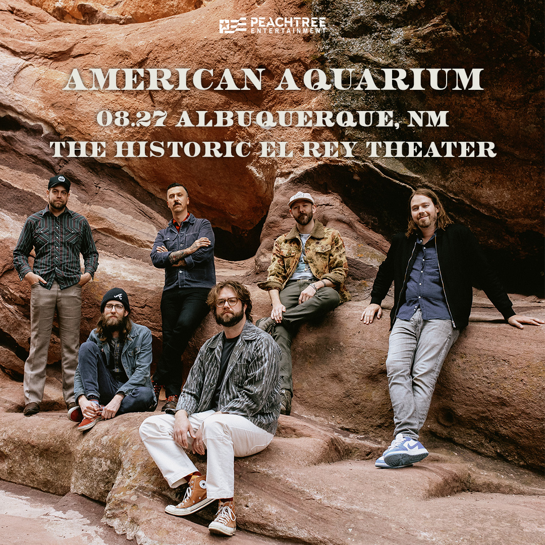 ON SALE NOW
American Aquarium is bringing their sound to <a href="/ElReyAbq/">ElReyAbq</a> on 8/27! 💥
Tickets are ON SALE NOW — don’t miss your chance to see one of alt-country’s most powerful acts.

8/27 #AlbuquerqueNM at <a href="/ElReyAbq/">ElReyAbq</a> 
🎟️ bit.ly/AmericanAquari…