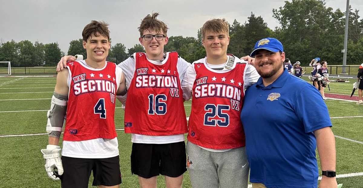 Extremely proud of these young men from WSW for representing the Warhawks in the Buffalo Bandits Underclassmen All Star Game and the Exceptional Seniors Game this week. 

Jr D Nick Lazaros
Sr G Brendan Griffey
Sr A Oliver Dana
Sr M Pat Piwowarczyk

#BleedBlue #BringTheHEAT
