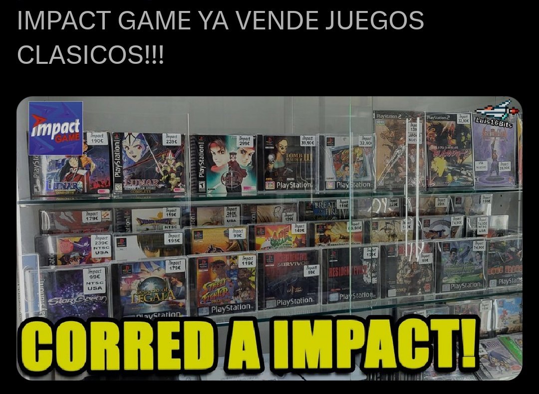 En otras palabras:
"Otra tienda que se une al negocio de la especulación retro"