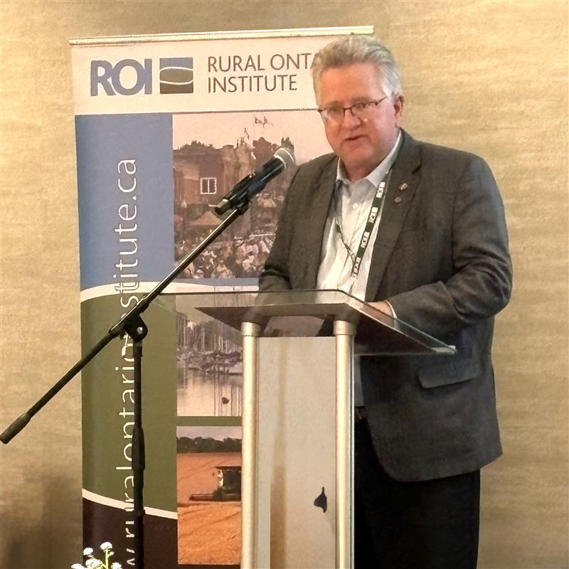 Great to celebrate with <a href="/ROInstitute/">Rural ON Institute</a> at their AGM today! <a href="/SenatorRobBlack/">Senator Rob Black, P. Ag. (Hon)</a> shared a powerful reflection on ROI’s 15 years of leadership, vision, and voice for Ontario’s ag and rural communities.