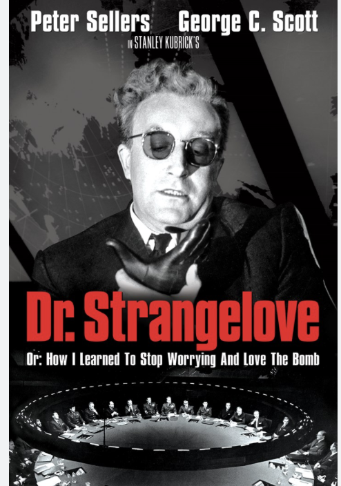 The Guardian and Reuters are now reporting Trump is planning a nuclear strike in Iran, on the pretext of the non-existent nuclear bomb programme.  Time to update this film title to: Dr Strangelove: Or how I learned to avoid (my backers') financial clawback and love the bomb. X