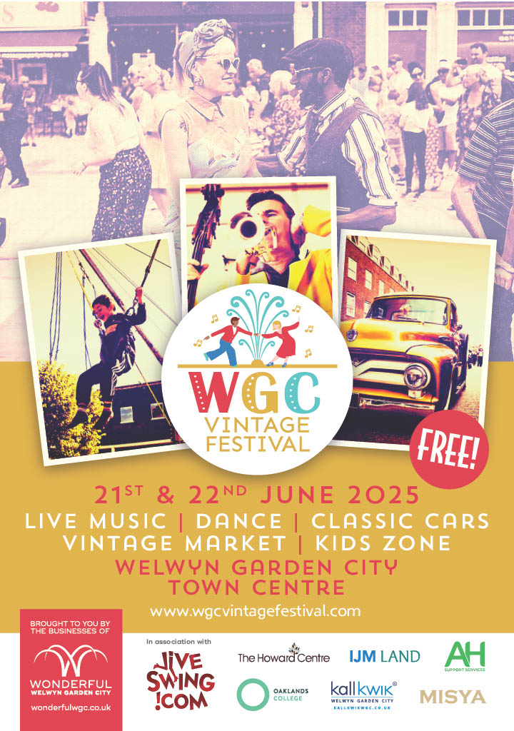 TheKopyKatz's tweet image. 💥 Catch us LIVE at the Welwyn Garden City Vintage Festival this Sunday at 11.15am, main stage in town centre. It’s a fabulous weekend event 🎵🎶💥 #welwyngardencity #wgc #herts #vintage