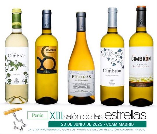 El próximo Lunes 23 estaremos celebrando con nuestros vinos en el XIII Salón de las Estrellas de Peñin los resultados obtenidos ✨. No dudéis en pasaros para celebrarlo juntos!! Os esperamos!! #felixsanzbodega @cimbron1934 @dorueda