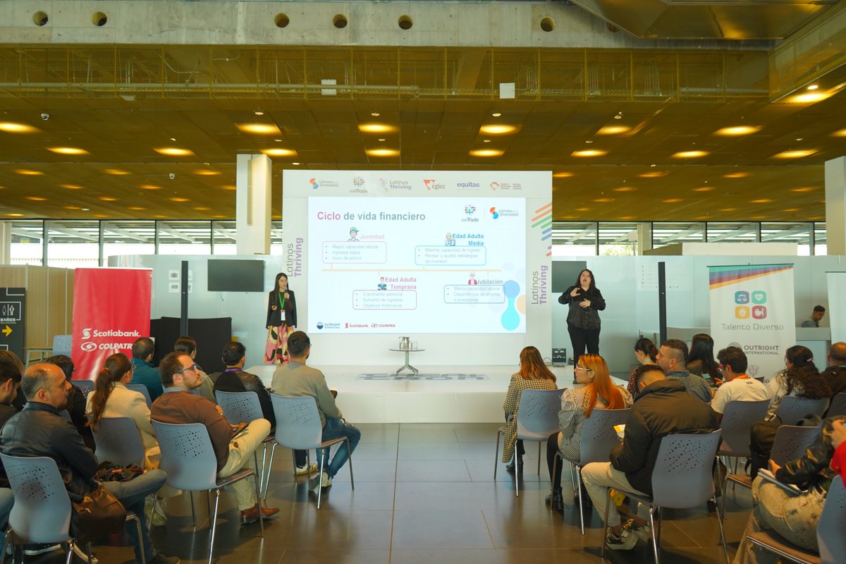 Cámara de la Diversidad (@camdiversidad) on Twitter photo Así se vivió el Taller de Cultura Financiera en #weTrade2025
🙌 Gracias a Daniela Guio y <a href="/ScotiaColpatria/">ScotiaColpatria</a>, por este espacio de aprendizaje y empoderamiento financiero.
#EducaciónFinanciera #ScotiabankEnweTrade Así se vivió el Taller de Cultura Financiera en #weTrade2025
🙌 Gracias a Daniela Guio y <a href="/ScotiaColpatria/">ScotiaColpatria</a>, por este espacio de aprendizaje y empoderamiento financiero.
#EducaciónFinanciera #ScotiabankEnweTrade