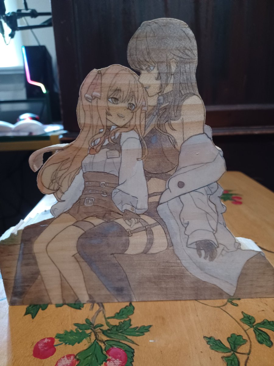 ParungaShenron's tweet photo. Yippee someone asked me to make this for them and I'm more than happy to do it.❤️
#NIKKEfanart #Yuni #Mihara https://t.co/VgrdXr41ST