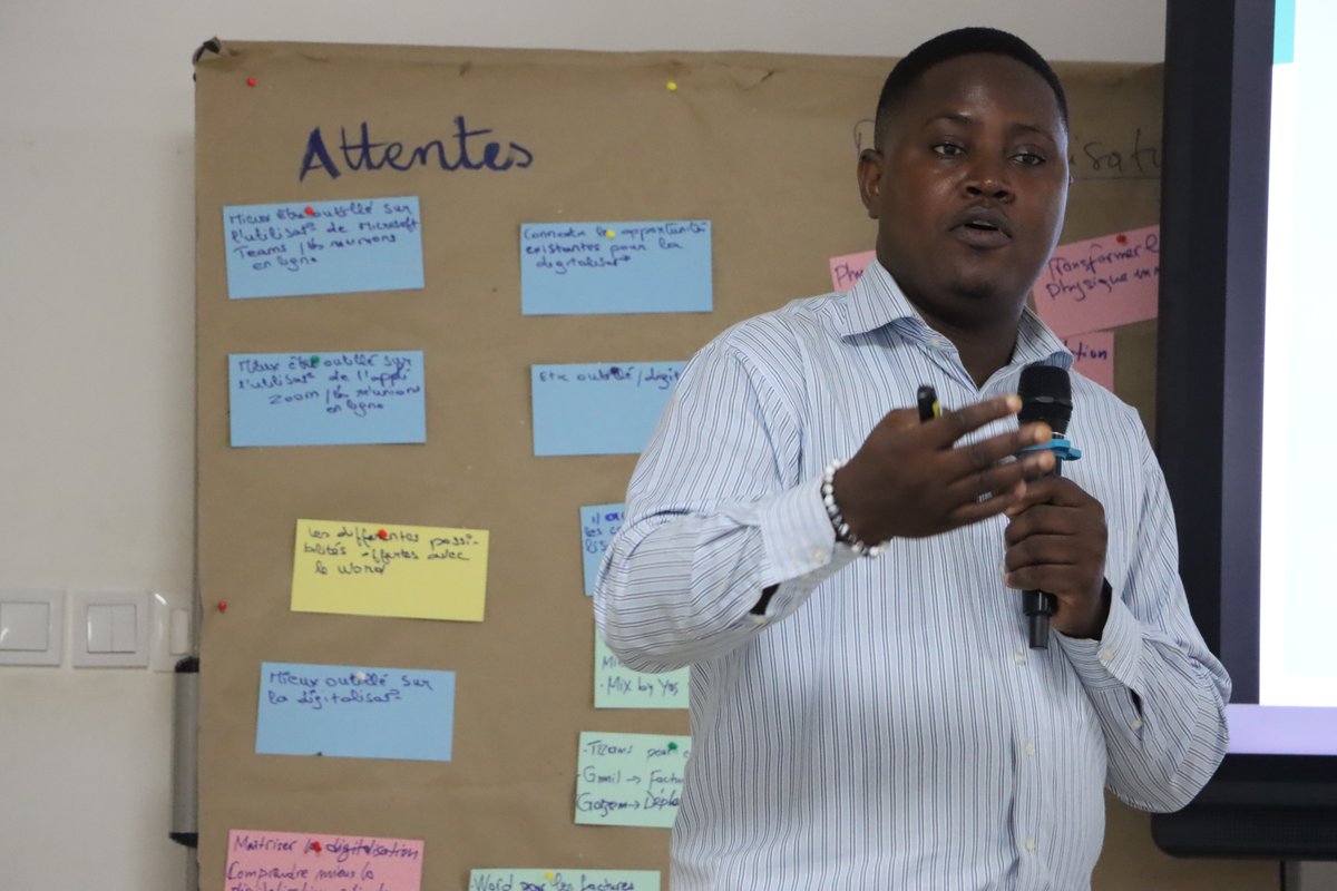 DIGITALISATION DES TMPE, renforcement des capacités de la 2ème cohorte d'entrepreneurs(e).
Le CNP-Togo accélère la transformation numérique des TPME avec l’appui du ProDigiT:  
Lire l'article (2 min): cnp.tg/le-cnp-togo-ac…