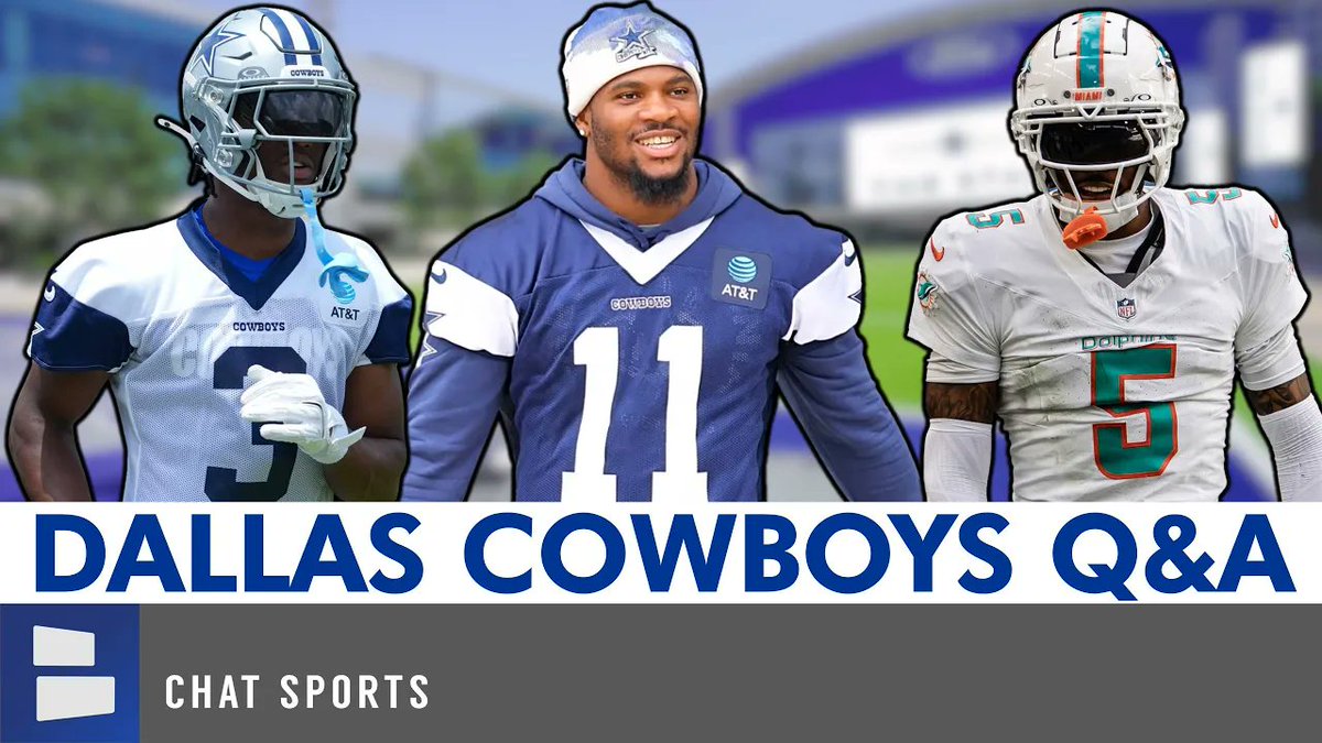Chat Sports (@chatsports) on Twitter photo It's a Cowboys Report Mailbag!
Host <a href="/WhatGoingDowney/">Tom Downey</a> talks Dallas Cowboys trade rumors, Micah Parsons extension, George Pickens expectations and more!
Watch Here: youtube.com/watch?v=NaqBjo… It's a Cowboys Report Mailbag!
Host <a href="/WhatGoingDowney/">Tom Downey</a> talks Dallas Cowboys trade rumors, Micah Parsons extension, George Pickens expectations and more!
Watch Here: youtube.com/watch?v=NaqBjo…