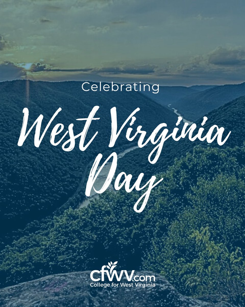 🎉 Happy #WestVirginiaDay! 💙💛

At CFWV, we’re proud to support students across the Mountain State as they reach higher through education and training.

Your future starts here — at home in West Virginia. 🎓

➡️ Visit CFWV.com

#collegeforwv