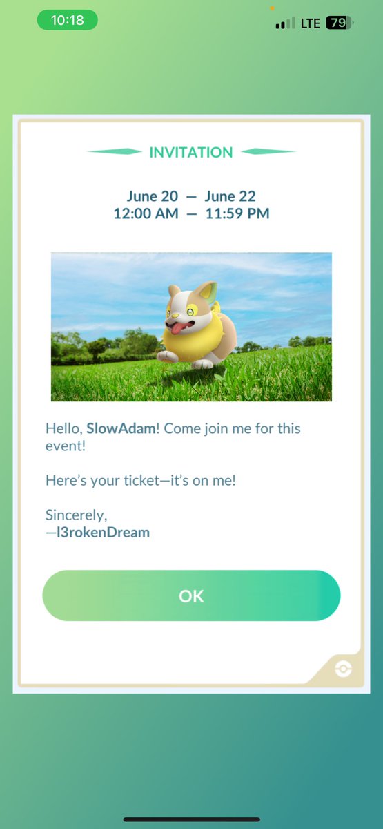 SlowAdam4's tweet image. Thanks so much for the Event Ticket!!
@l3rokenDream  Appreciate you 🍺