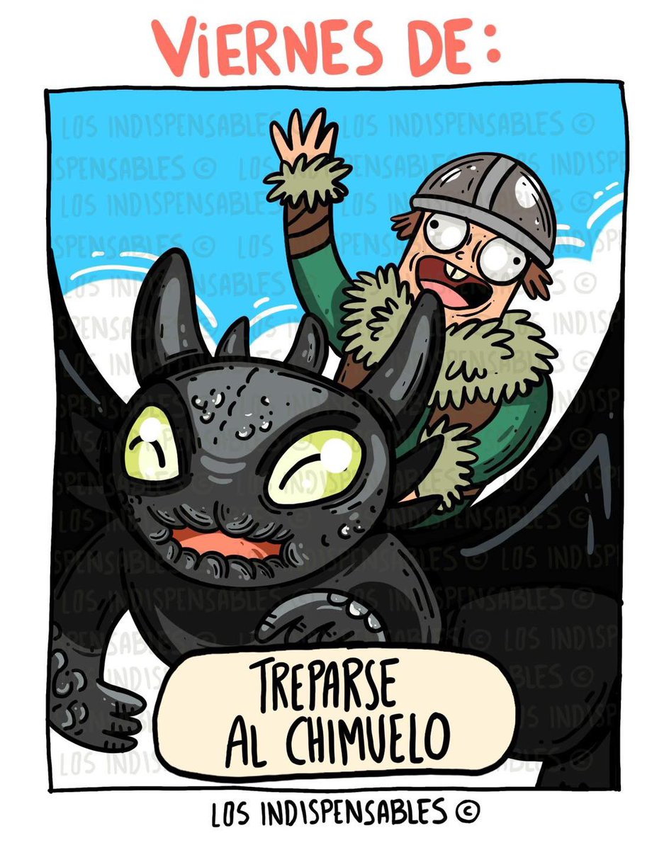 Que bonita película la de Cómo entrenar a tu dragón