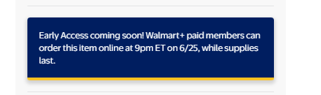 Wario64's tweet image. Nintendo Switch 2 console goes up for Walmart+ paid members early access on June 25 - 6 PM PT buff.ly/GxiMAnl 
Mario Kart Bundle also goes up on June 25 buff.ly/QwftRbA

Switch 2 games and accessories buff.ly/7H9WfO7

Walmart+ signup…