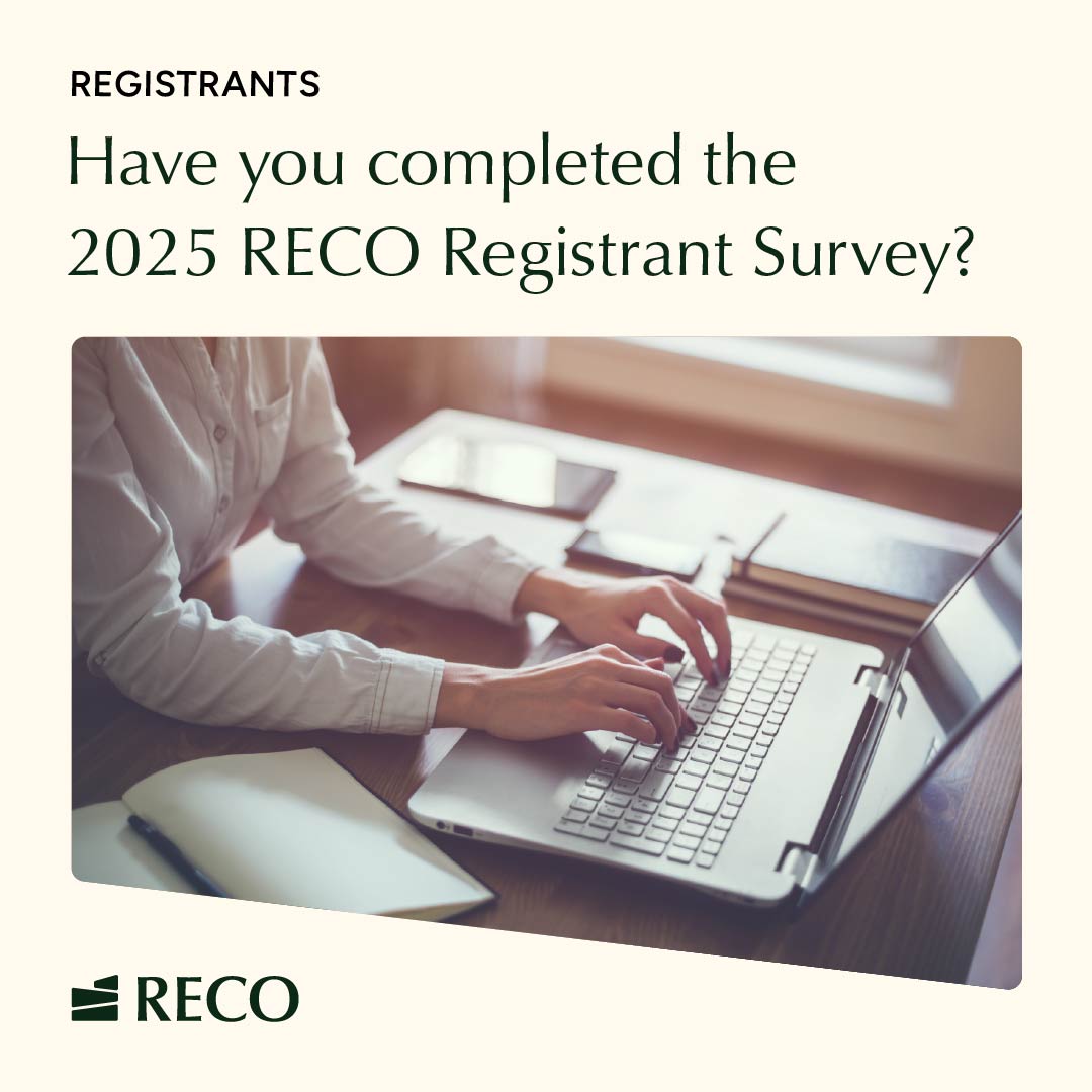 Reminder: The 2025 RECO Registrant Survey is open. Complete it by July 1, 2025. Share your experience with RECO – whether it’s about customer service, communications, or the RECO Information Guide. 

#RECO #RealEstateOntario #OntarioRealEstate
