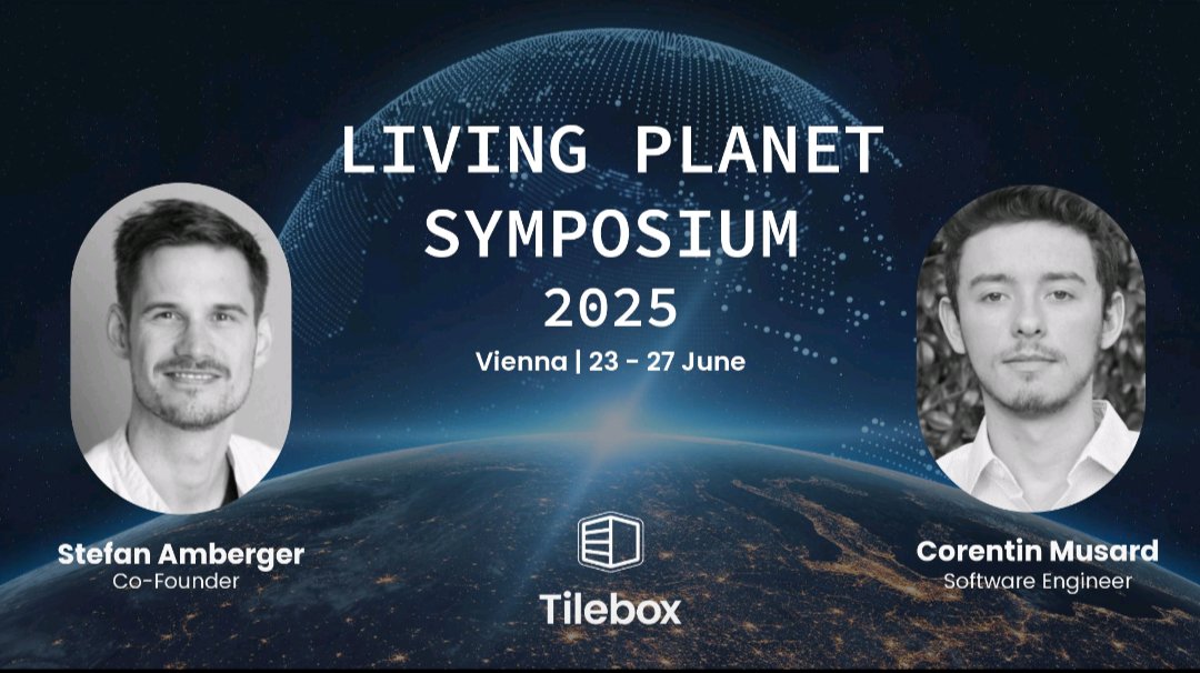 We'll be in Vienna Saturday till Tuesday. DM me or reply and let's meet and talk all about workflow orchestration, spatio-temporal datasets, catalogs, data pipelines and cal/val, in-orbit processing and clustered computing in space