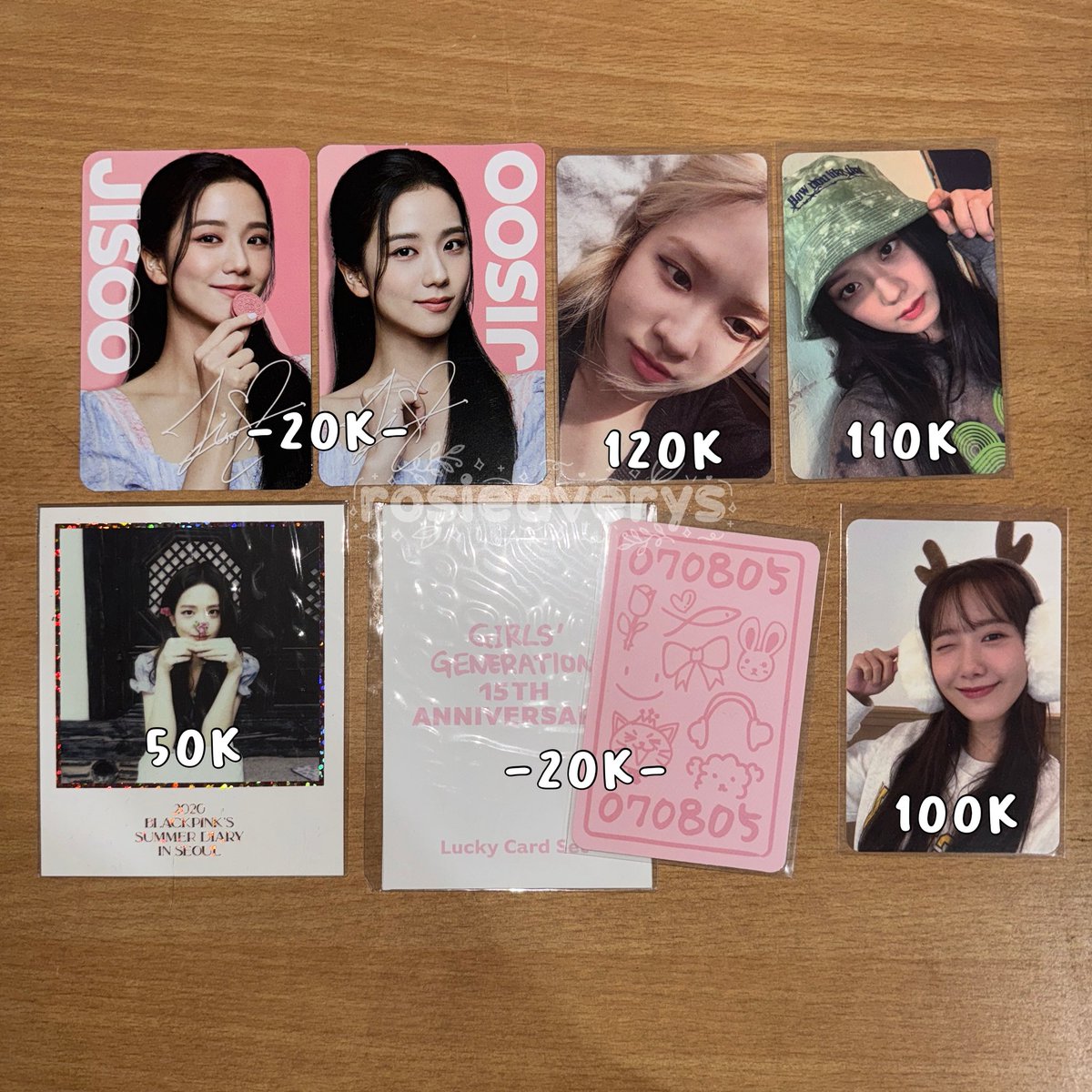 rosieaverys's tweet photo. [rt is appreciated !]

🛒 wts want to sell ina

✩ aab red velvet, blackpink, girls generation (snsd) photocard / album / merch ready ina ✩

📍jakarta barat
🍊shopee only
❌exc admin fee
✅negotiable

t. wts lfb ina pc red velvet blackpink snsd irene joy yeri jisoo rosé yoona https://t.co/SeHukArue4