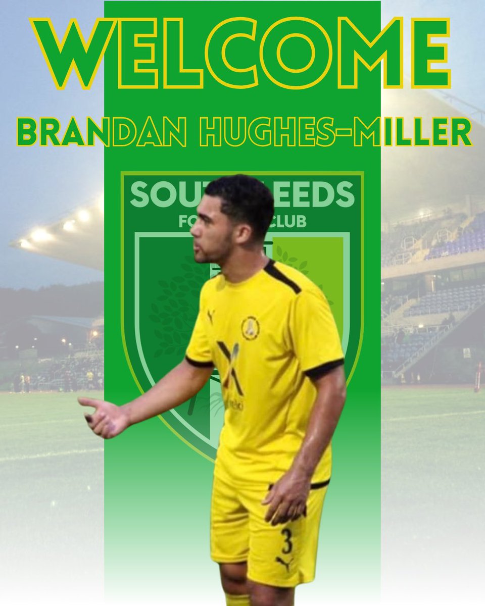 _SouthLeedsFC's tweet photo. ✍🏻✍🏻 

Welcome Brandan Hughes-Miller. A player with plenty of NCEL experience having previously played for Nostell Miners Welfare, Harrogate Railway and Yorkshire Amateur. Brandan is a versatile full back who will add strength to our back line and has looked really lively during pre season.

Craig Ogilvie 🗣️- 

“Brandan has looked really lively, fit and dynamic in pre season. I’ve known of Brandan from his previous clubs and I understand what he can bring to a team. It’s all the attributes that I like in my players so I’m looking forward to working with him and I think he’ll be a great addition.”

🔰