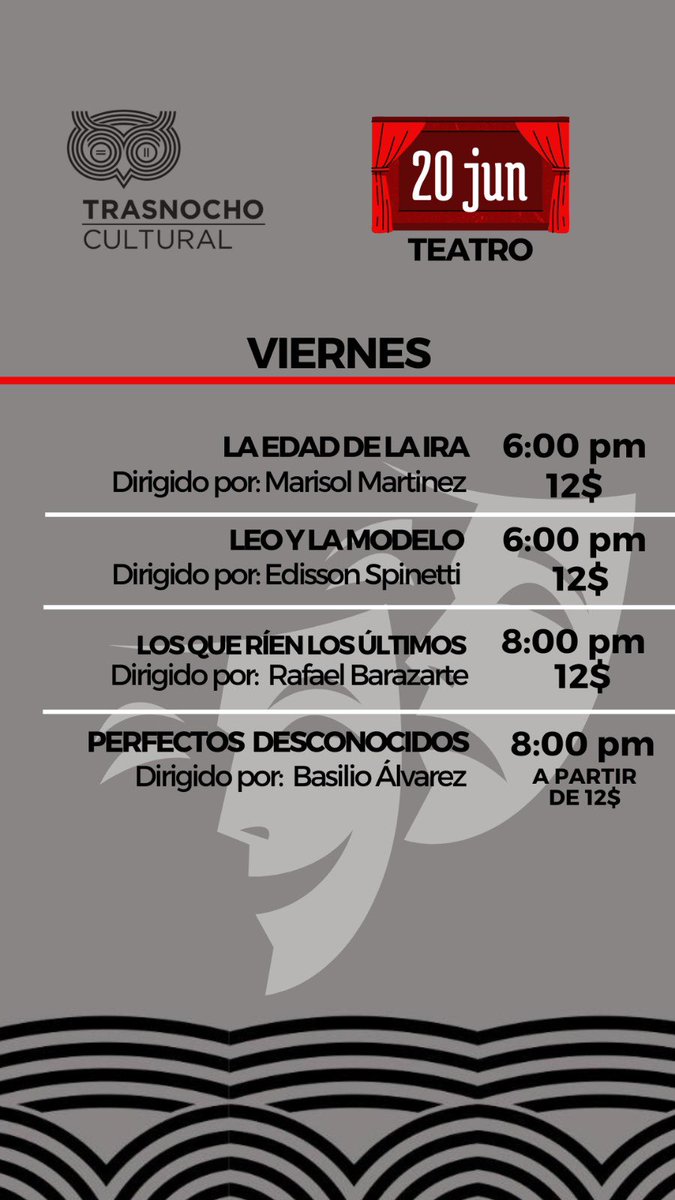 Trasnocho Cultural tweet media