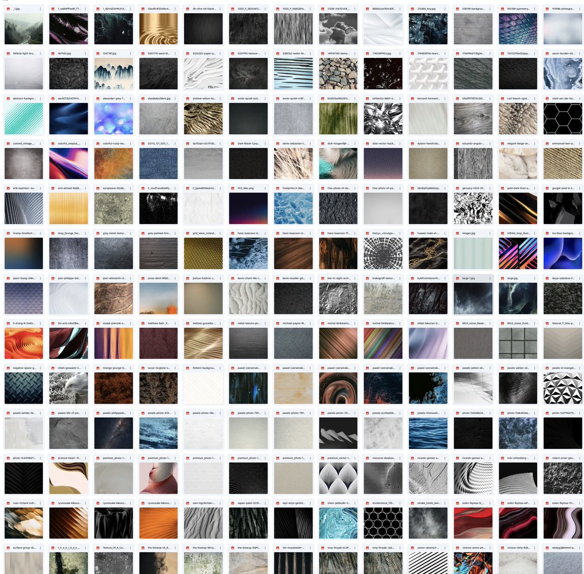 Designers 🚨

I made a folder with 200+ 4k textures &amp; backgrounds

To get it just follow me (+notifs) and RT