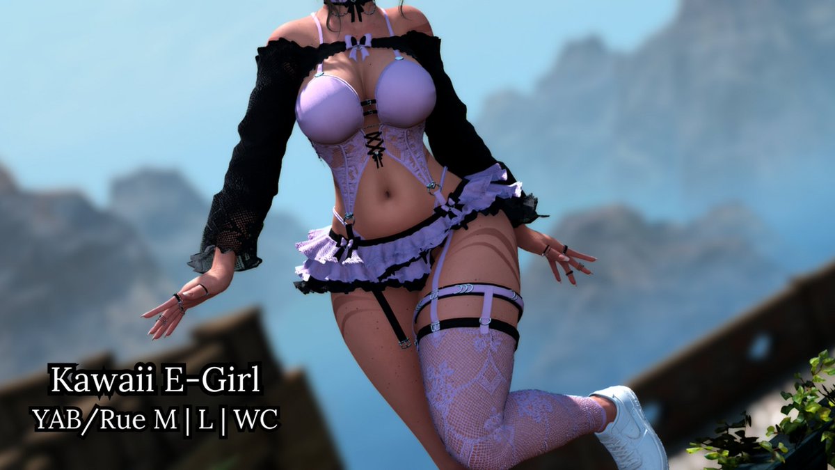 Henlo lovelies - I have an upscale of a recently released port for you all!! 

#xiv | #ffxiv | #xivmods | #ninimods