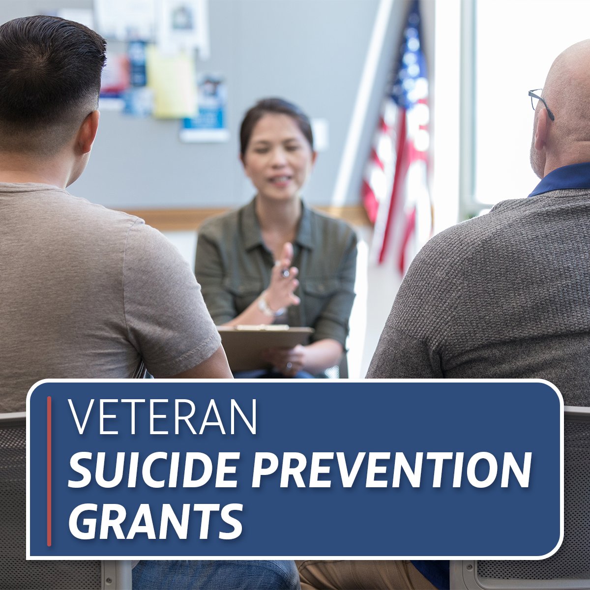 Community organizations that provide suicide prevention or emergency clinical services to veterans have until July 18 to apply for federal grants to support their vital mission. Veterans in immediate crisis should dial 988. bit.ly/3HRedOA