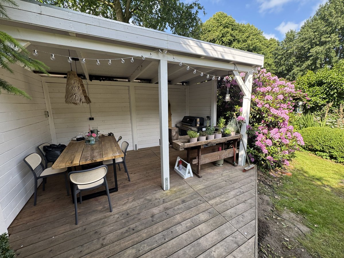 Grill und chill Ecke completed