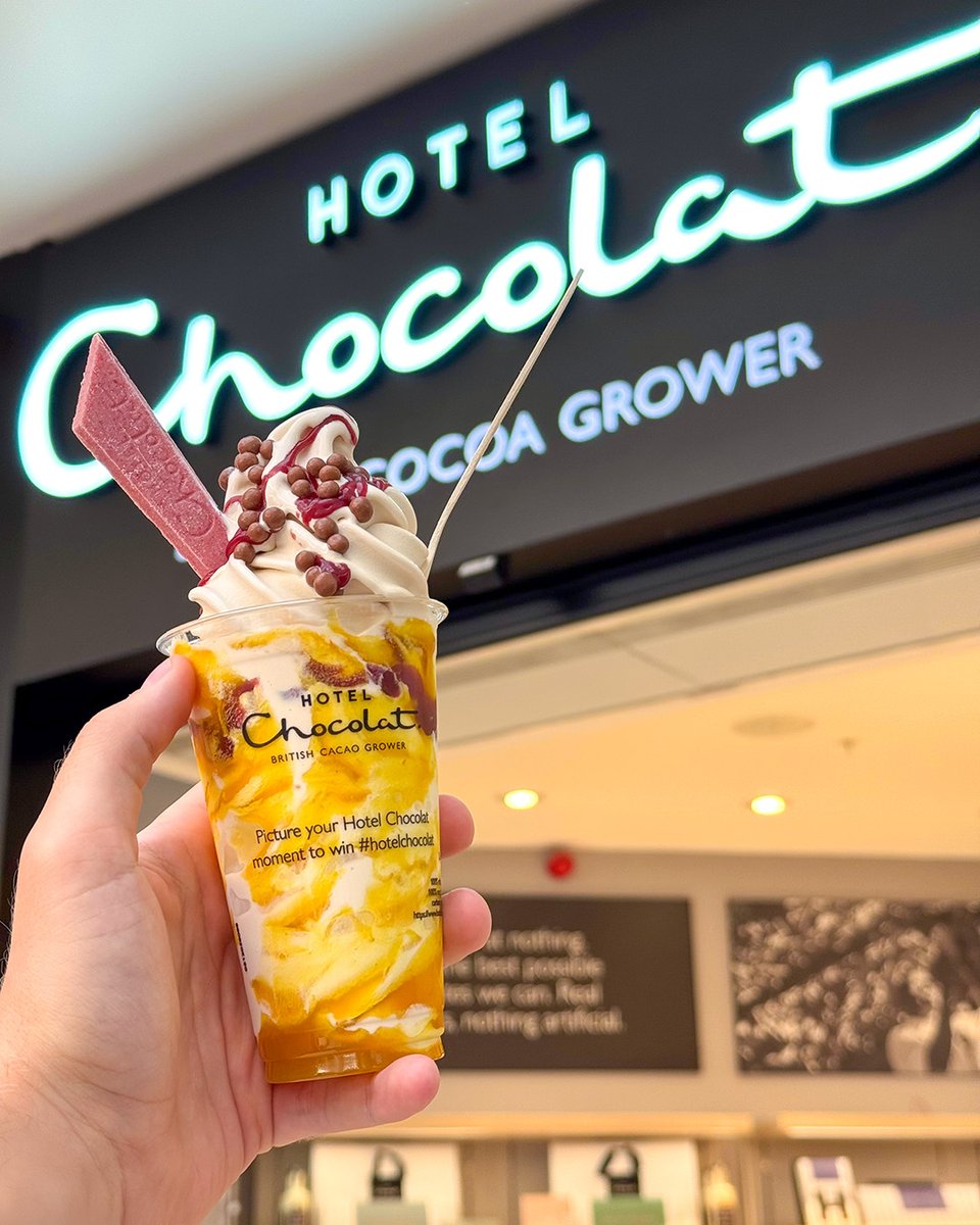 Feeling the heat? Keep your cool with <a href="/HotelChocolat/">Hotel Chocolat</a> 🍦

The limited edition Mango &amp; Raspberry Sundae is 👌 on days like today 🔥 plus, VIP members get 20% off all their ice creams, js 😋