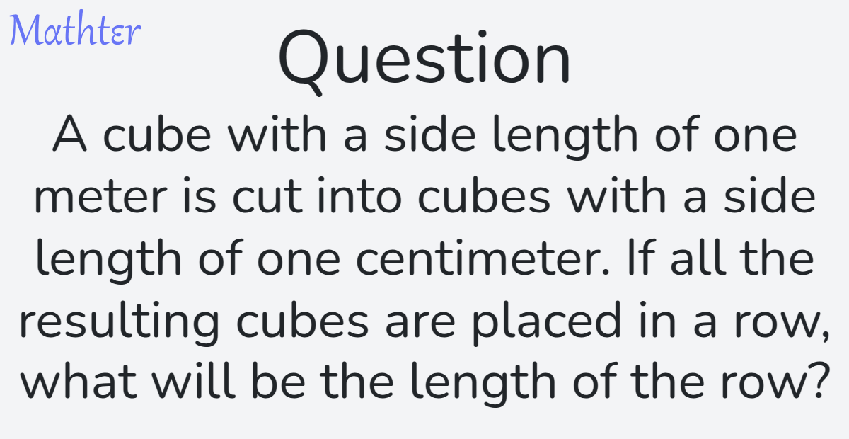 MathterRiddler's tweet image. Puzzle from the Mathter website: mathter.islands.co.il/en/questions/62 
#Puzzle #SolidGeometryGeometryinSpace #Arithmetic #WordProblems #UnitsofMeasurement