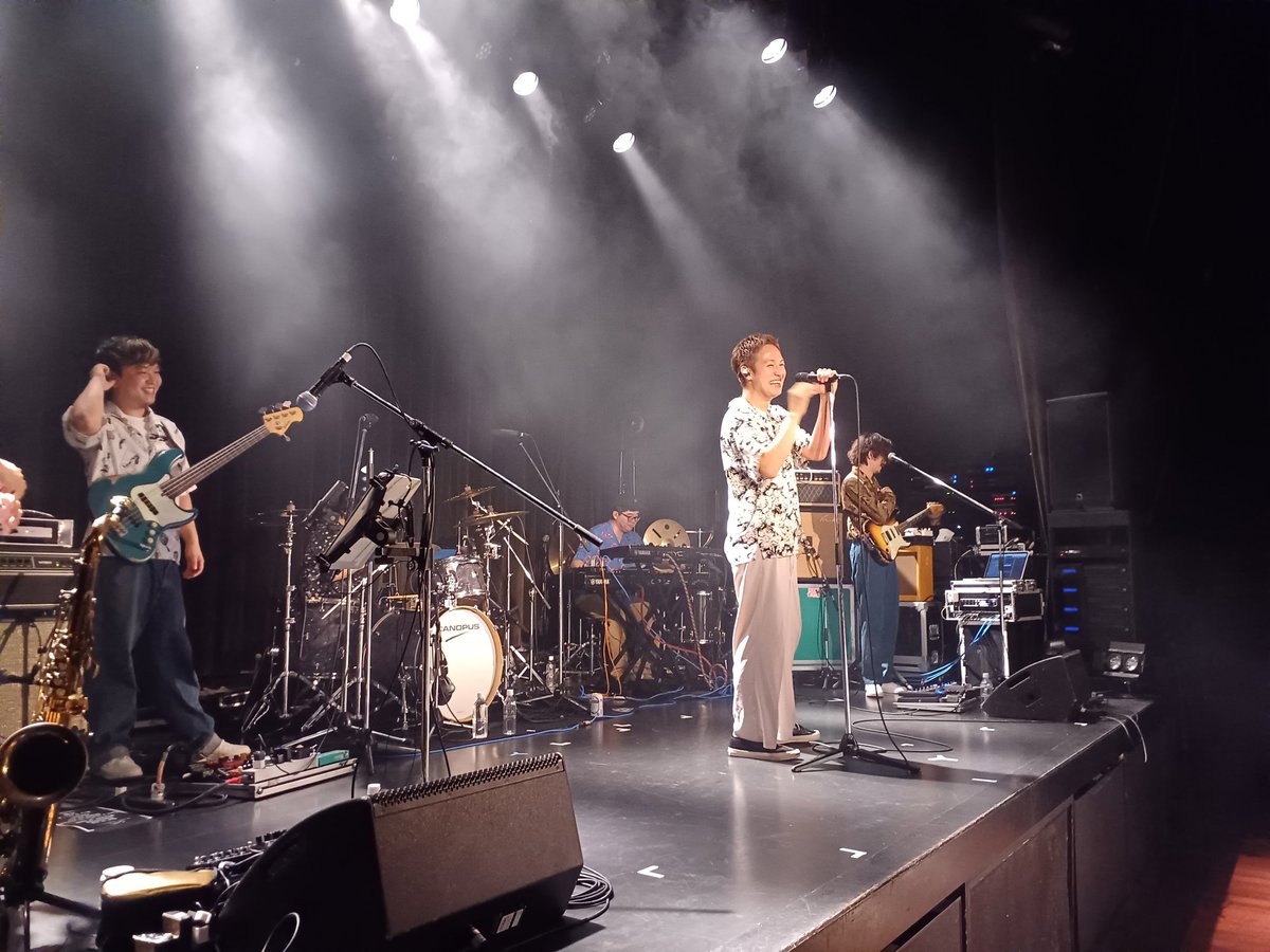 TLongrider's tweet photo. SOMETIME'S
ライブ凄くよかった!
またひとつ好きなグループができた♪
SaxはNEGiホーンズでお馴染み
永田こーせーさん!
#SOMETIMES
#YONAYONAWEEKENDERS
#intothewind
#SHIBUYA
#wwwx5days https://t.co/6PHEkRo56A