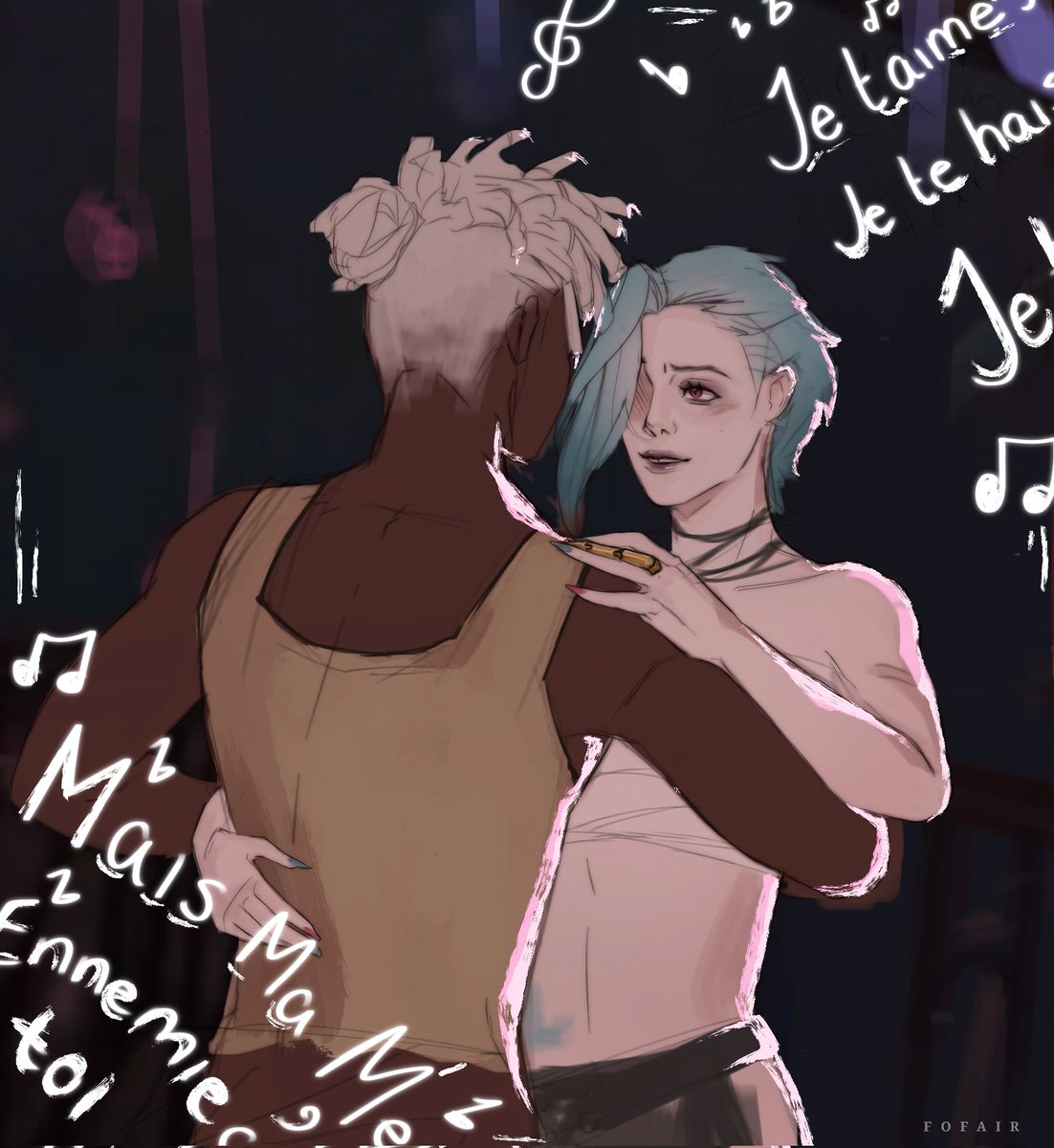 FFofair's tweet image. 1/2 

#timebomb #Jinx #Ekko