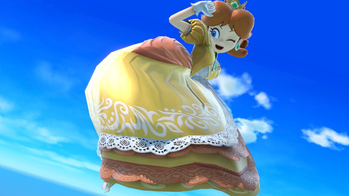 stealth6566's tweet photo. Giantess Daisy on pilotwings https://t.co/uy4nvLOK4a
