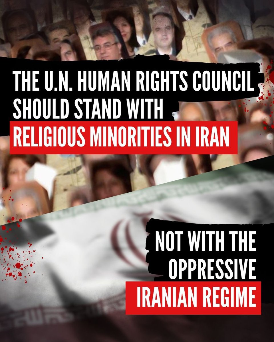 Israel ╫Щ╫й╫и╫Р╫Ь (@israel) on Twitter photo BahaтАЩis, Kurds, Baloch, and Ahwazi Arabs have faced decades of systematic oppression in Iran.
Mass arrests. Torture. Executions.
And today? The <a href="/UN_HRC/">UN Human Rights Council</a> rolled out the red carpet for their foreign minister, <a href="/araghchi/">Seyed Abbas Araghchi</a>.
What a disgrace. BahaтАЩis, Kurds, Baloch, and Ahwazi Arabs have faced decades of systematic oppression in Iran.
Mass arrests. Torture. Executions.
And today? The <a href="/UN_HRC/">UN Human Rights Council</a> rolled out the red carpet for their foreign minister, <a href="/araghchi/">Seyed Abbas Araghchi</a>.
What a disgrace.