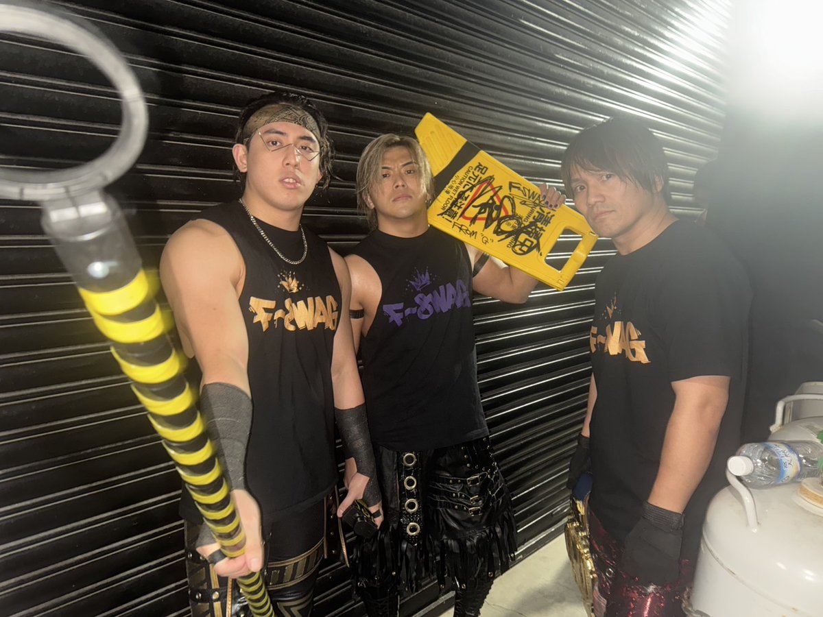 #pw_freedoms 新木場。
一応勝った。。。。か?

Withの人また暴れてついに純と裸足王決定戦をやるの事に成った。

意味わからん。

#FSWAG 
#puzzle_pw