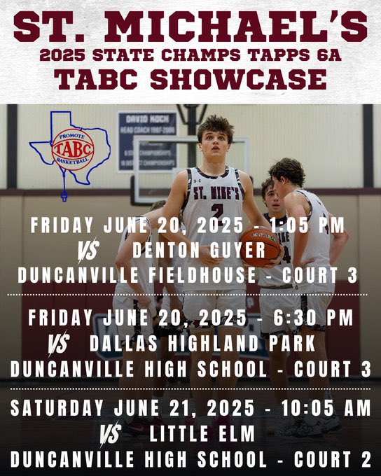 mb_caadvantage (@caadvantage_mb) on Twitter photo College coaches attending the <a href="/Tabchoops/">𝙏𝘼𝘽𝘾🏀📋</a> the 1:05 time slot has some good games to check out today at Duncanville fieldhouse.
2 2026s to check out.
<a href="/Djdagoat_2026/">D'Anthony Moore</a> - Killeen Shoemaker
<a href="/NolanBarkley/">Nolan Barkley</a>- St Michael’s College coaches attending the <a href="/Tabchoops/">𝙏𝘼𝘽𝘾🏀📋</a> the 1:05 time slot has some good games to check out today at Duncanville fieldhouse.
2 2026s to check out.
<a href="/Djdagoat_2026/">D'Anthony Moore</a> - Killeen Shoemaker
<a href="/NolanBarkley/">Nolan Barkley</a>- St Michael’s