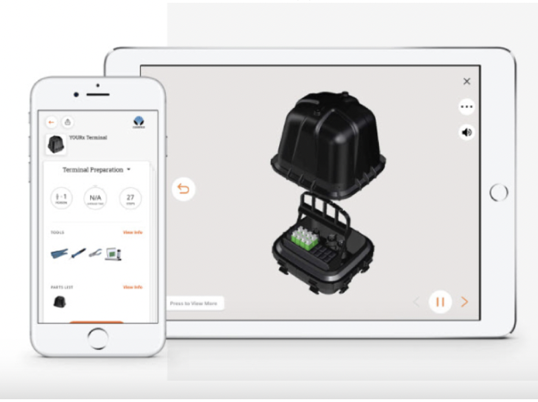 BILTapp's tweet photo. @clearfieldfiber is simplifying fiber deployments with 3D interactive instructions. BILT helps
🛠️ Reduce errors
⏱️ Save time &amp;
💰 Cut costs.
🔗See the @powerandtel blog: https://t.co/VfpGyIJVAW
Or go to https://t.co/3G3aRljrq6 for details. https://t.co/kZw5lB2ubl