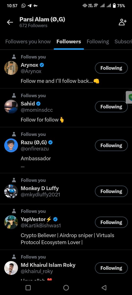 Parsialam_9's tweet photo. Who needs Followers. You need Followers on X?
Follow me Instant back and support all time. https://t.co/JQtpFfOw90