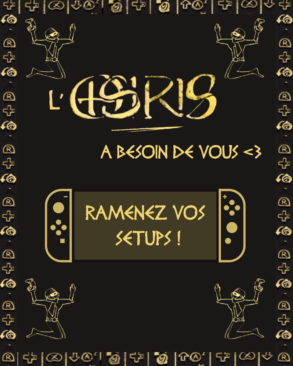 Oui je me répète mais on ramène son set up pour demain ! 🫶🏼

Vous avez une réduction de 2€ sur l’entrée avec votre set up 💪🏼