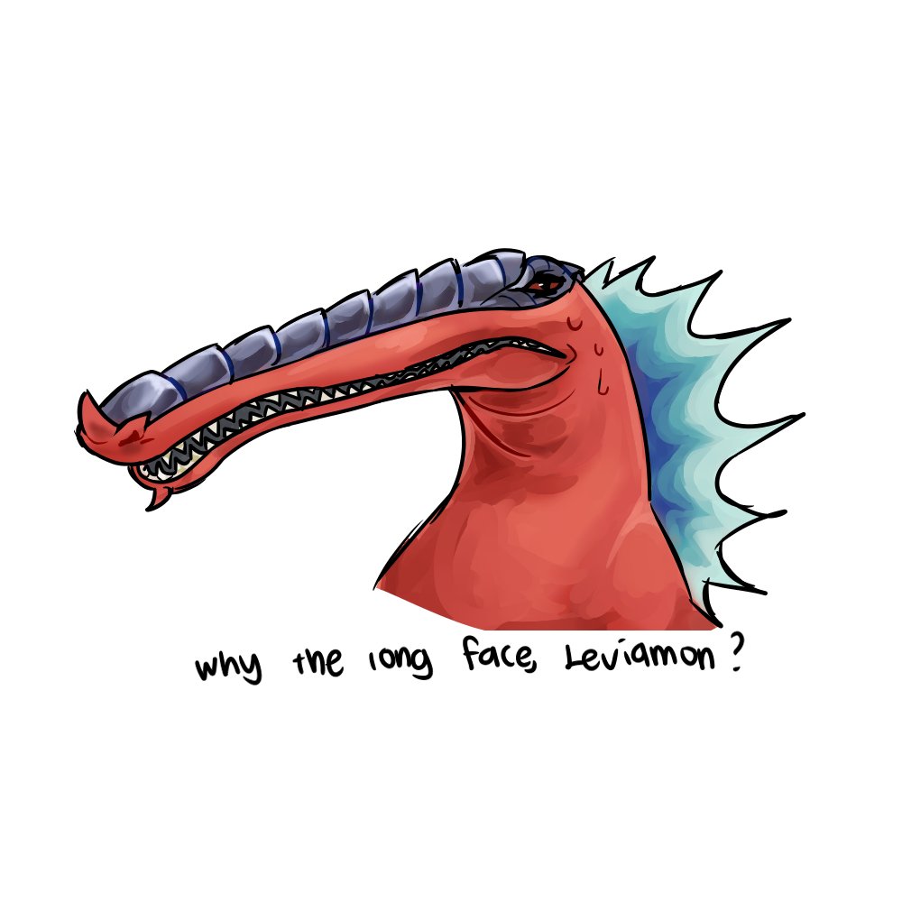 leviamon was too stunned to speak