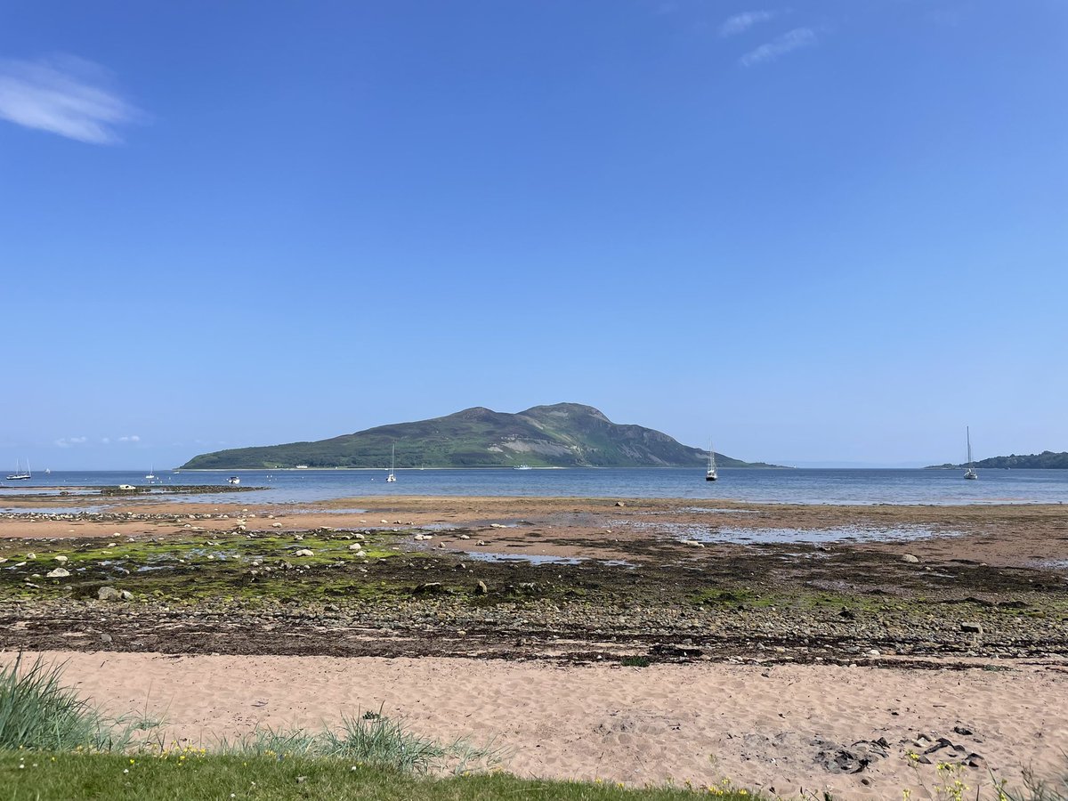Holy Isle from Lamlash.