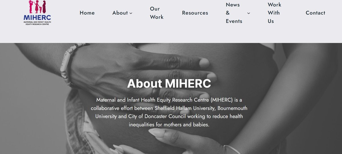 We’re proud to launch the new <a href="/MIHERC_SHU/">MIHERC</a> website on #WorldRefugeeDay 🌍

This year’s theme – #Solidarity – reflects our mission to support all mothers &amp; babies, especially those facing inequity in care

miherc.org

#RefugeeWeek2025 #HealthEquity <a href="/NIHRresearch/">National Institute for Health and Care Research</a>