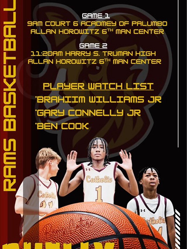 We’re are <a href="/PhillyHSLive/">Philly HS</a> this weekend! 🐏