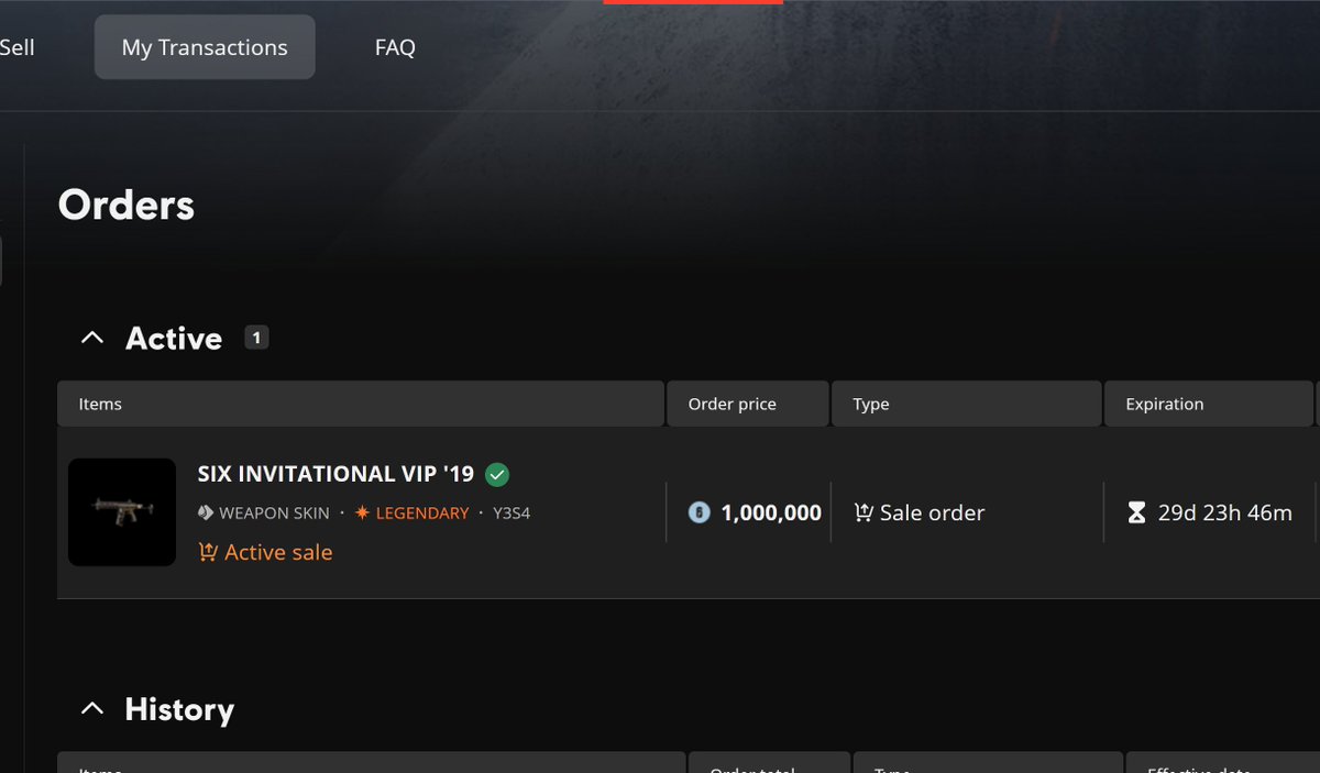 Finally selling my VIP '19 skin for a reasonable price 😇