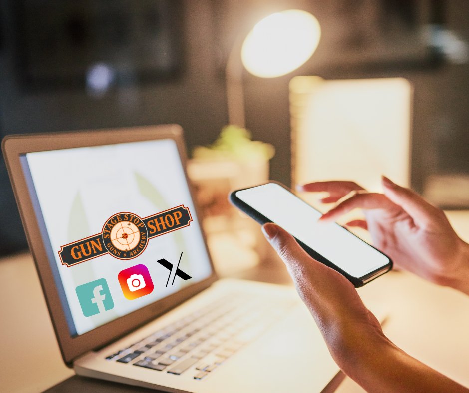 stagestopgun's tweet image. A friendly reminder to follow us on all our social media platforms.

 #StageStop #Gunshop #IndoorRange #Atwater #CA