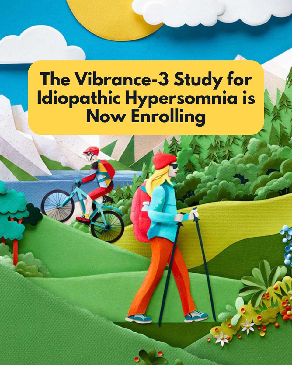 The Vibrance-3 Study for Idiopathic Hypersomnia is Now Enrolling

NOW RECRUITING people diagnosed with idiopathic hypersomnia (IH) aged 18 to 70.

Compensation for time and travel may also be available. 

To learn more, visit VibranceStudies.com