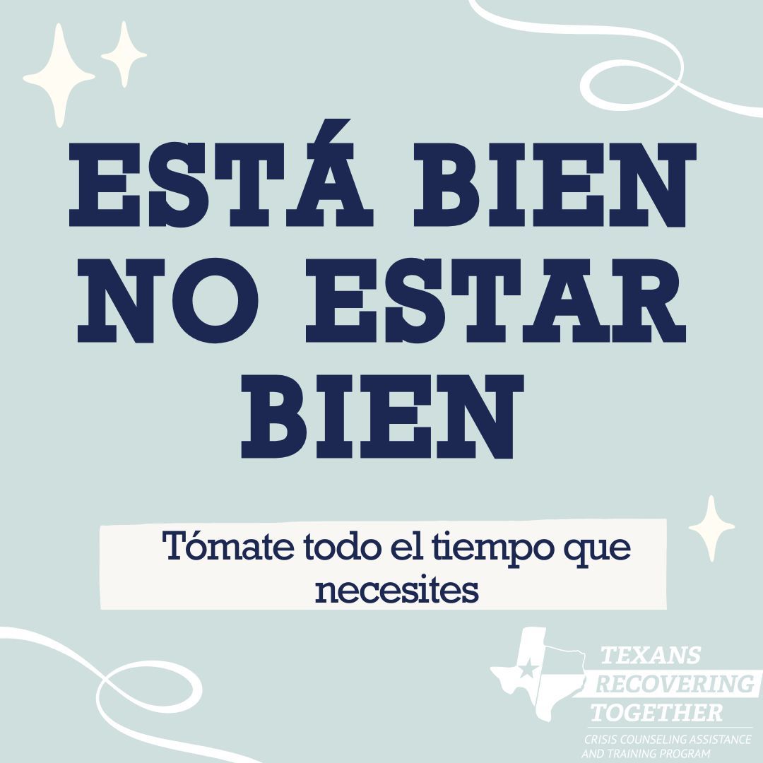 💬 It’s okay not to be okay. 💙
The Crisis Counseling Assistance and Training Program is here to support you.
Your feelings are valid. Help is here. And even as this program comes to an end, Tri-County Behavioral Healthcare will continue to be here for your mental health.