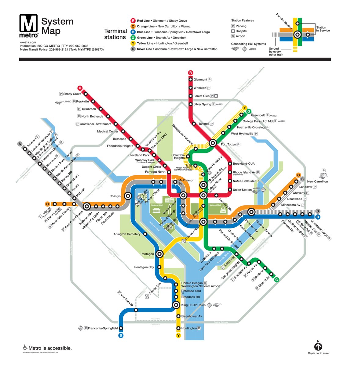 Big service improvements are coming to #YourMetro this Sunday!

⌚️Longer weekend hours on rail
🔴⚪️ More frequent Red and Silver Line service during peak times
🚇 New split Silver Line service

Here’s everything you need to know: wmata.com/about/news/Met…