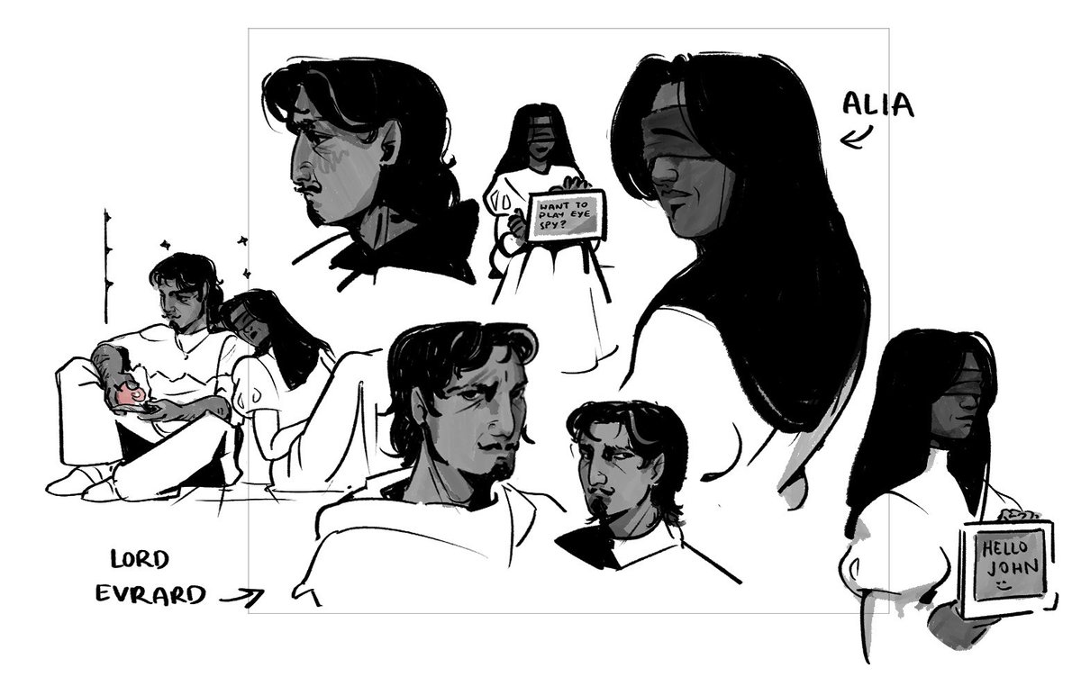 Spreading my agenda of Alia and Evrard being cousins #malevolentpodcast