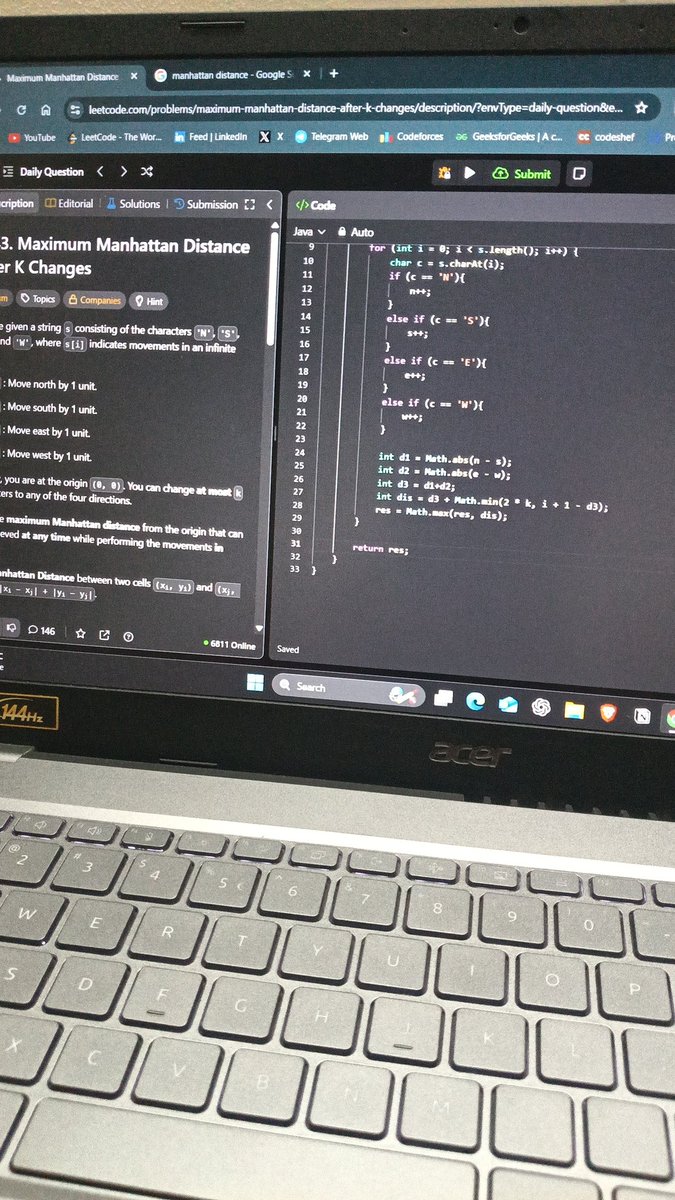 Chauhan18Prince's tweet image. Today&apos;s POTD ✅
Today&apos;s Next target learn web3 using some docs 
Then, start learning state management tool REDUX 
And work on project 
#buildinpublic
@LeetCode 
#SoftwareDevelopmer
#Engineering 
#LearnToCode