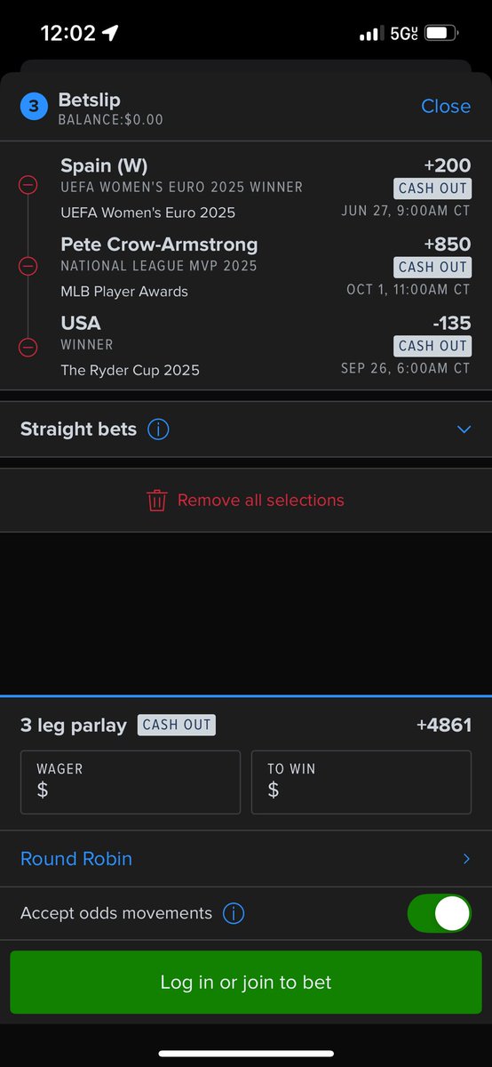 A <a href="/chrisfallica/">Chris Fallica</a> cross sport parlay special from ANG(bad number on PCA)