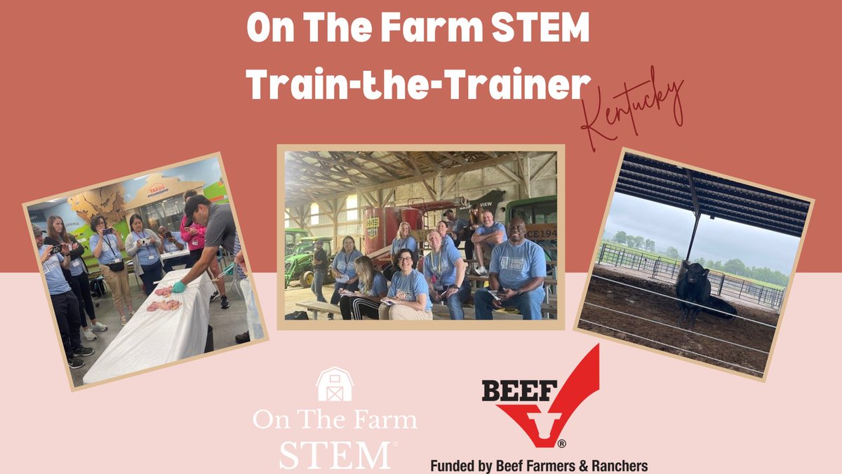 American Farm Bureau Foundation for Agriculture (@agfoundation) on Twitter photo We had a great week in KY for the #OnTheFarmSTEM Train-the-Trainer event! Participants visited Branch View Angus & Blue Grass Stockyards and did workshops to learn how to facilitate their own local #OnTheFarmSTEM. Thank you <a href="/BeefCheckoff/">Beef Checkoff</a> for the support! #BeefFarmersAndRanchers We had a great week in KY for the #OnTheFarmSTEM Train-the-Trainer event! Participants visited Branch View Angus & Blue Grass Stockyards and did workshops to learn how to facilitate their own local #OnTheFarmSTEM. Thank you <a href="/BeefCheckoff/">Beef Checkoff</a> for the support! #BeefFarmersAndRanchers