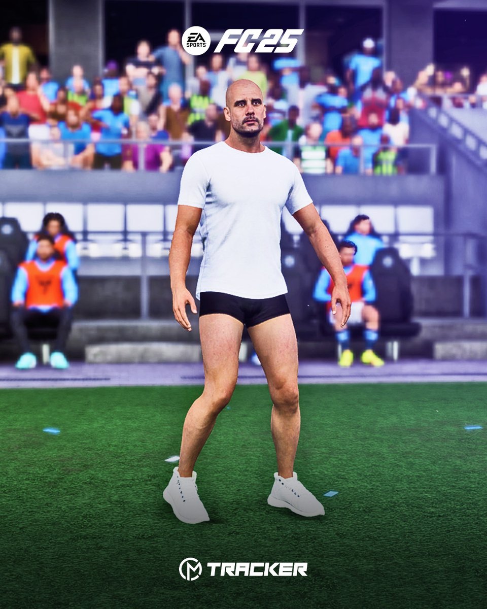You can now customize your manager in underwear in #FC25 Career Mode 😭