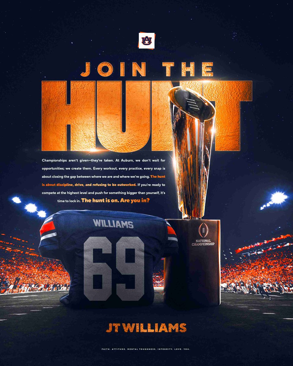 JatoriWilliams's tweet image. Appreciate it @AuburnFootball
